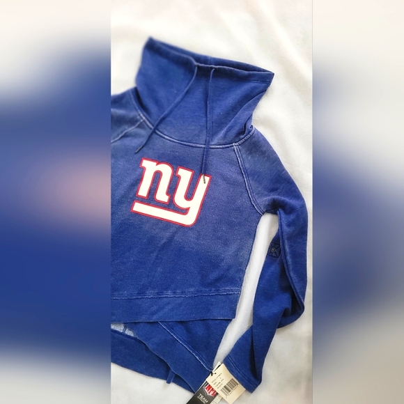 NWT! New York Giants NFL Women's Cozy Athleisure GameDay Sweater Size Small - Picture 3 of 10